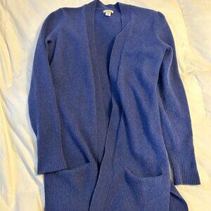 LL Bean 100% Cashmere Cardigan XS